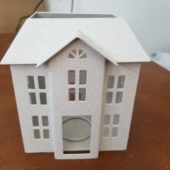 White Barn Candle Holders